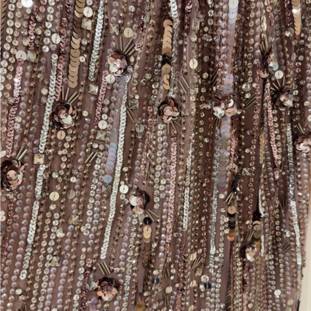 Jenny Packham Glittering Mauve Gown - Picture 5 of 10